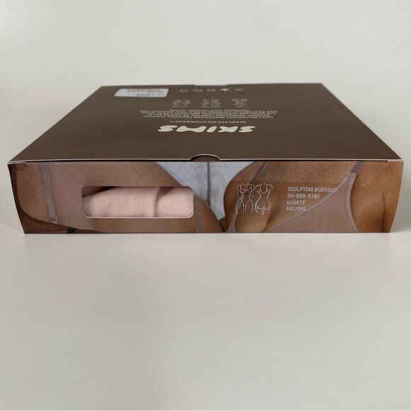 Skims Sculpting Thong Bodysuit - Limited Edition Quartz - 4x / 5x - NIB - Picture 2 of 6